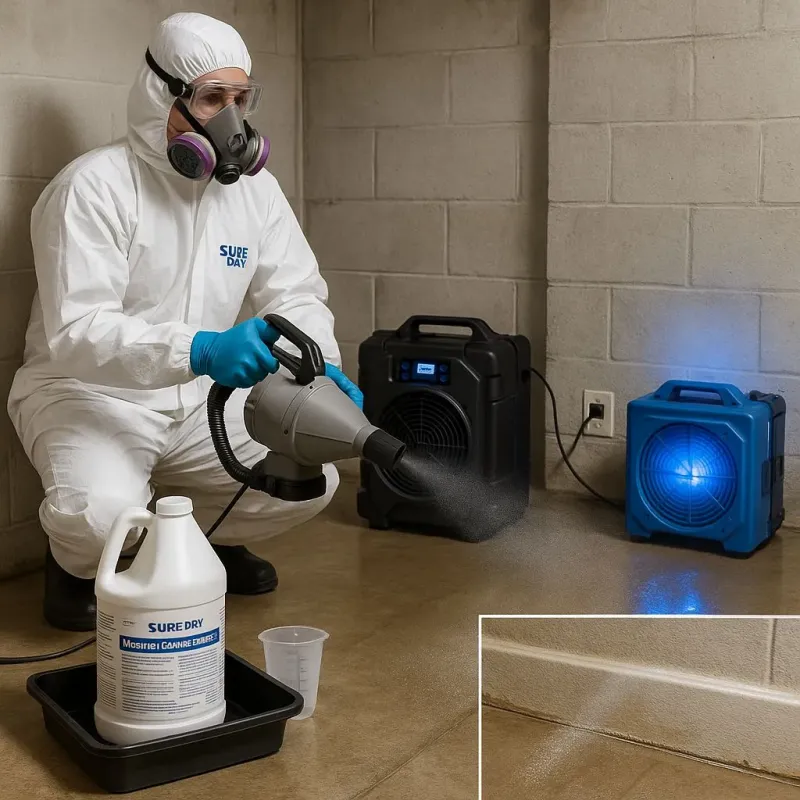 Sanitization and Odor Removal process in Whitwell, TN