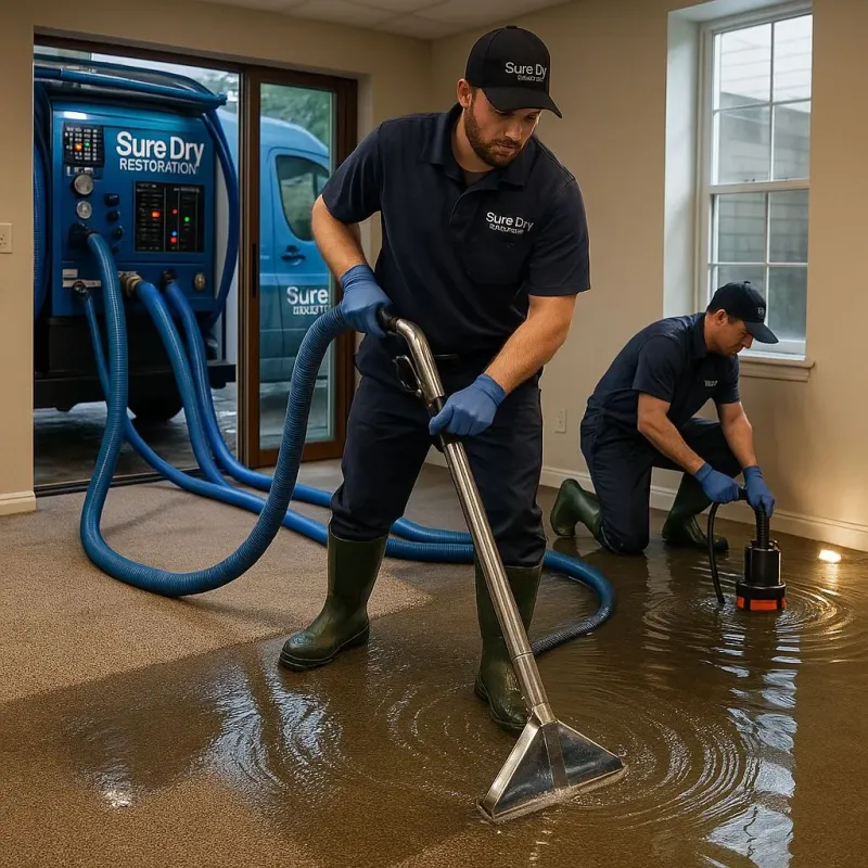 Water Extraction and Removal process in Whitwell, TN